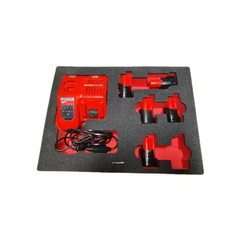 Schaumeinlage für Milwaukee Akku Pack M12 Für HD Box1